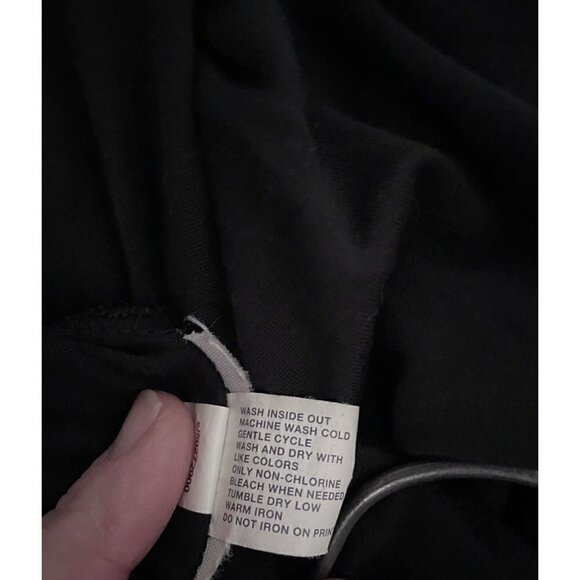 Y2K Gap Black Dolman Short Sleeve Dress Women’s S CASUAL DARK ACADEMIA GRUNGE - Picture 5 of 7